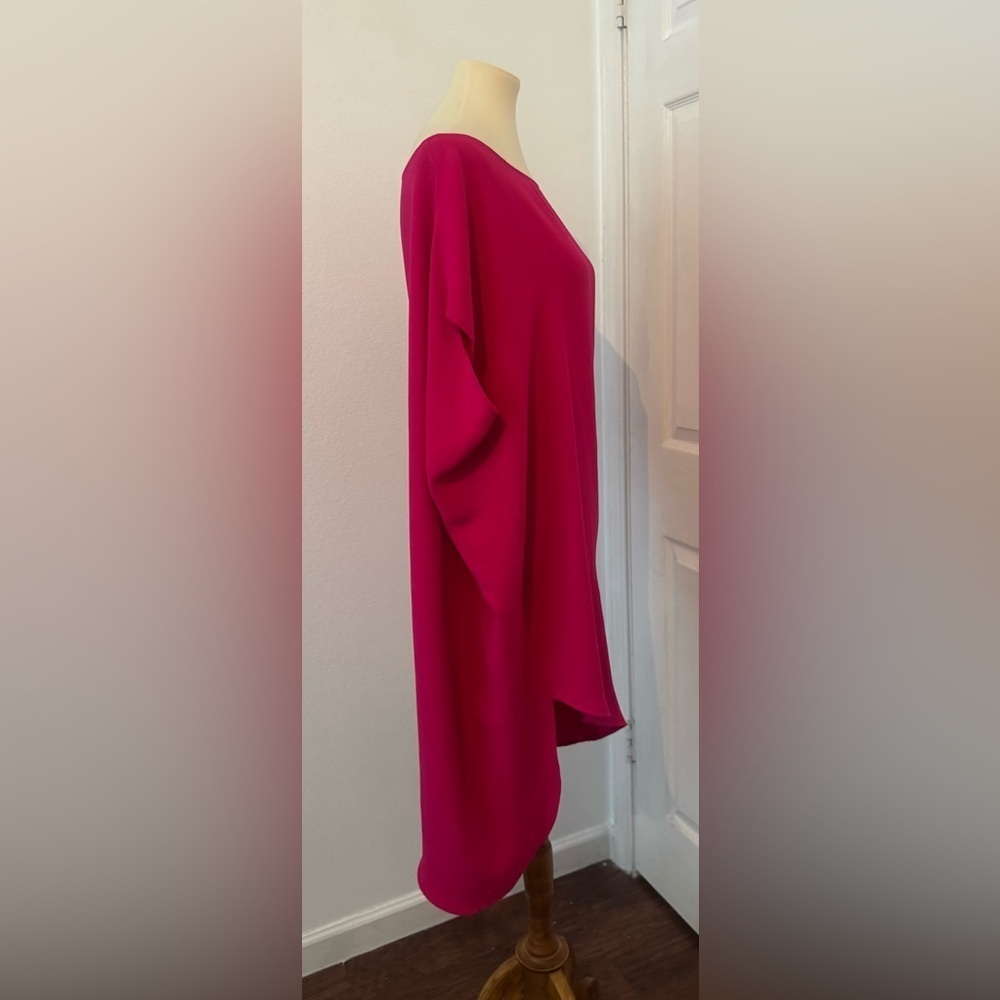 TRINA TURK Radiant Dress Bias Cut Drapey Asymmetrical Cocktail Sexy Size Small - Picture 4 of 11